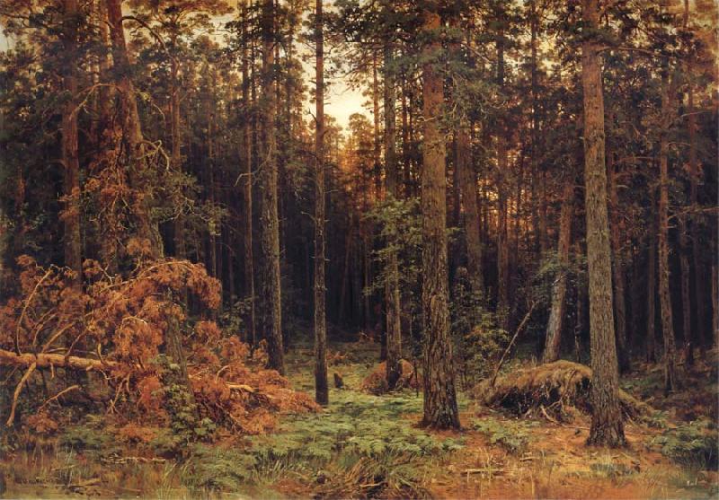 Ivan Shishkin Pine tree oil painting picture
